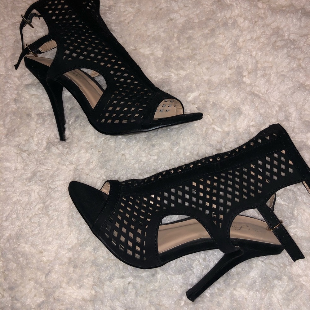 Black heels